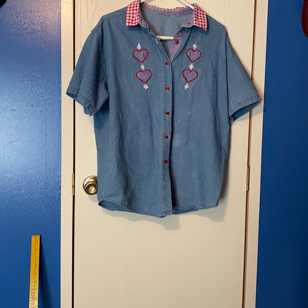 Denim shirt